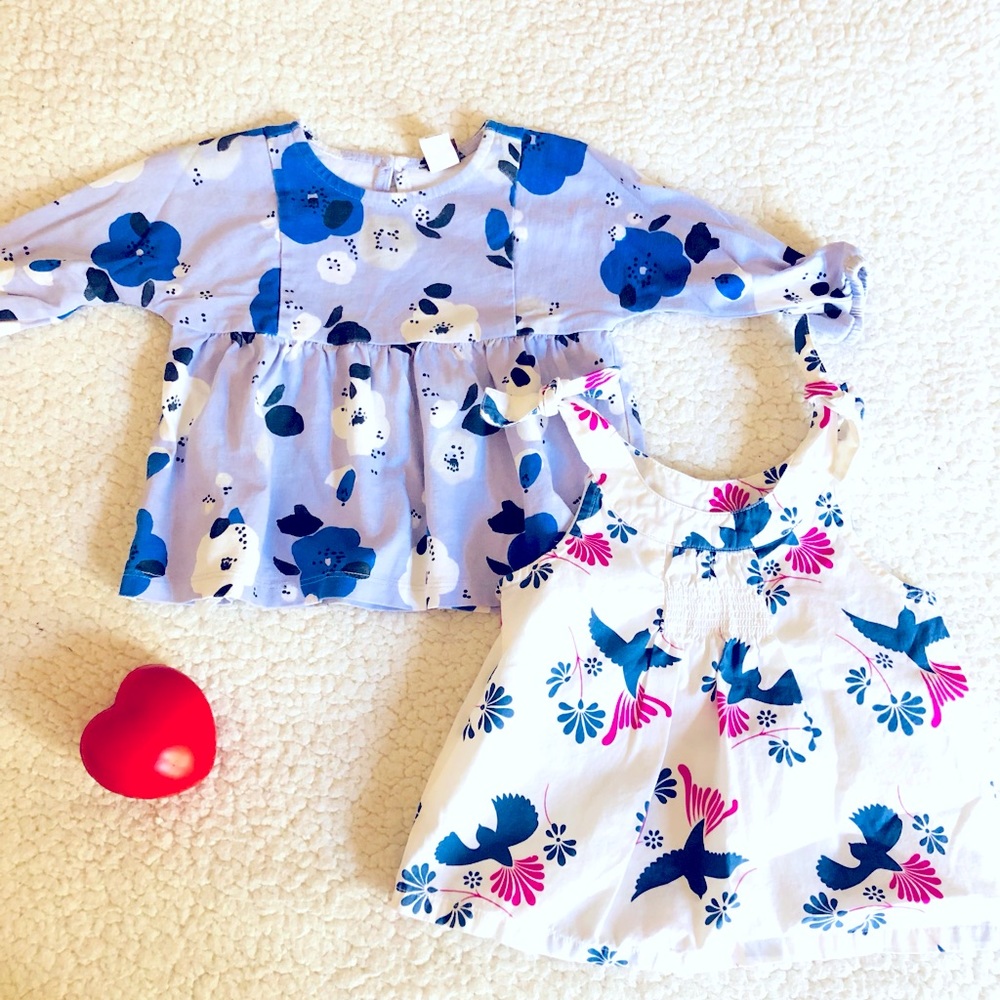Tea Collection 12-18M top bundle